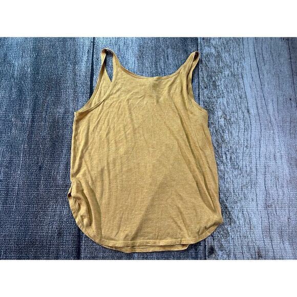 Dave Matthews Band Palm Tree Yellow  Tank Top Size Large - Picture 7 of 9